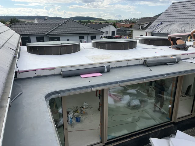 Realizace ploché střechy Brno